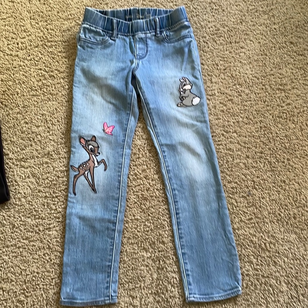 Gap Kids Disney Embroidered Jeans